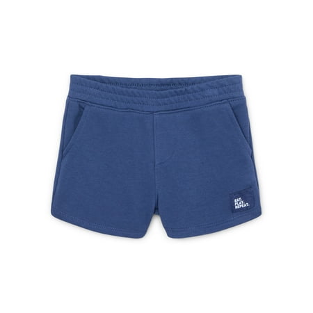 Garanimals Baby French Terry Solid Shorts, Sizes 0-24 Months
