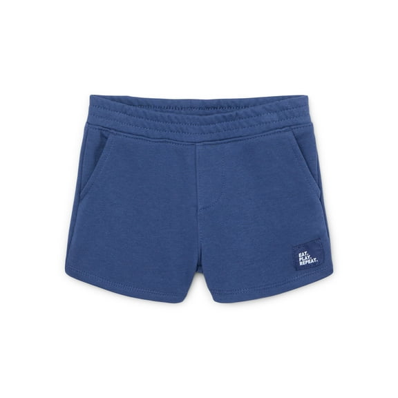 Garanimals Baby French Terry Solid Shorts, Sizes 0-24 Months