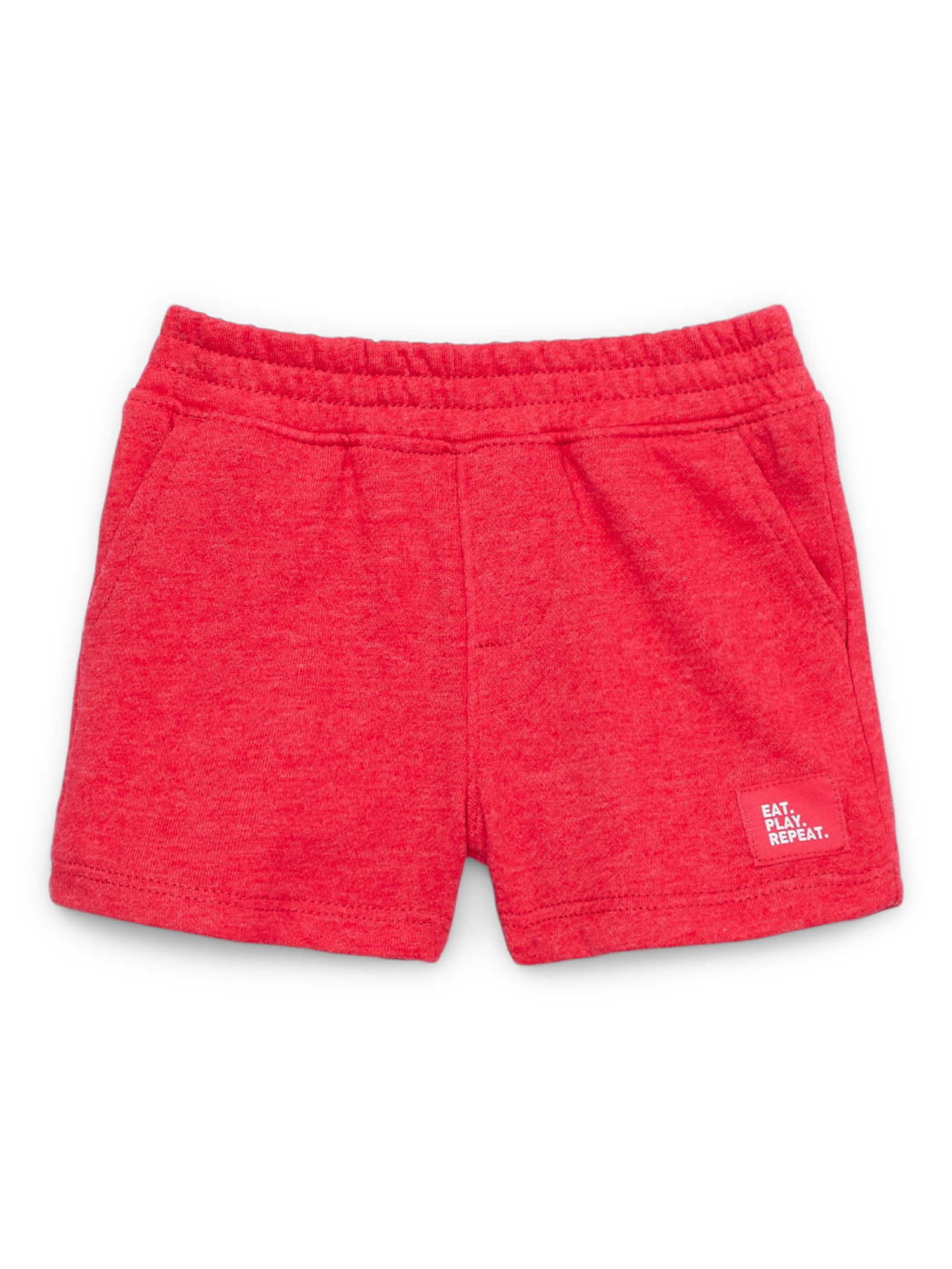 Garanimals Baby French Terry Solid Shorts, Sizes 0-24 Months