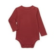 thumbnail image 1 of Garanimals Baby Boys Holiday Waffle Knit Bodysuit with Long Sleeves, Sizes 0-24M, 1 of 3