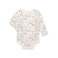 thumbnail image 1 of Garanimals Baby Boys Holiday Waffle Knit Bodysuit with Long Sleeves, Sizes 0-24M, 1 of 3