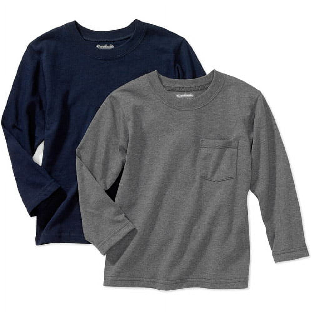 Garanimals Baby Boys' LongSleeve Tees, 2Pack