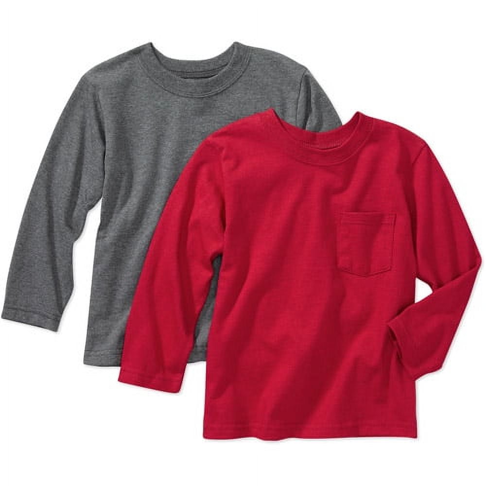 Garanimals Baby Boys' LongSleeve Tees, 2Pack