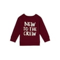 thumbnail image 1 of Garanimals Baby Boys' "New to the Crew" Long Sleeve Fleece Top, 1 of 3