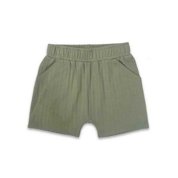 Garanimals Baby Boys Seersucker Ribbed Shorts, Sizes 0M-24M
