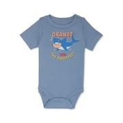 Garanimals Baby Boys Short Sleeve Graphic Bodysuit, Sizes 0-24 Months