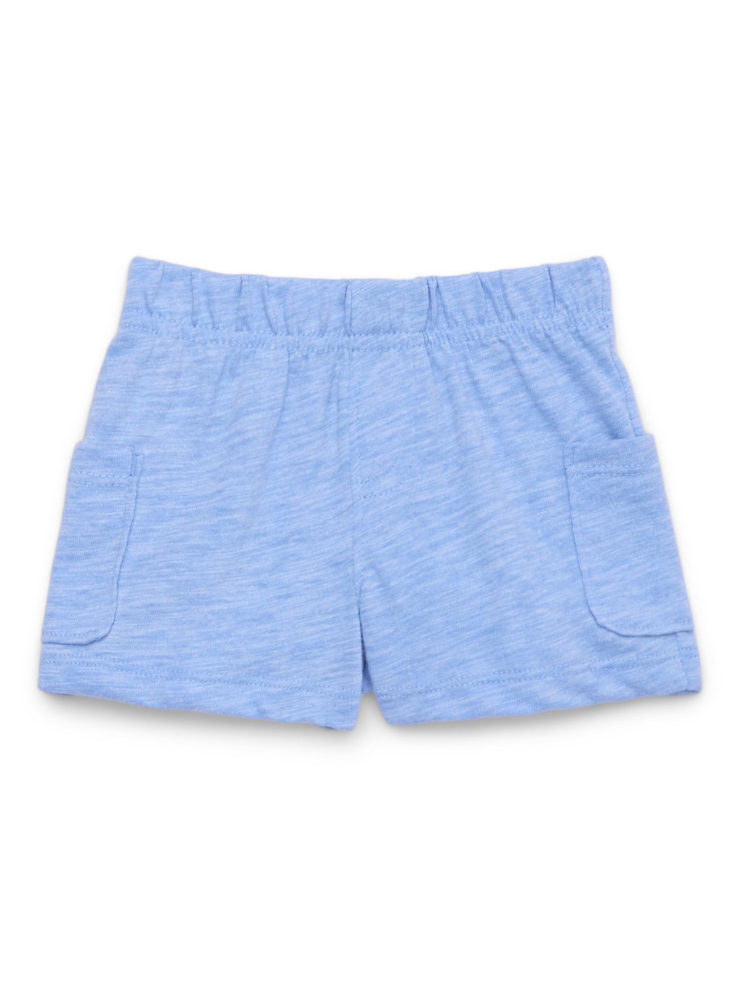 Baby Boys Slub Jersey Shorts with Patch Pockets, Sizes 0-24M
