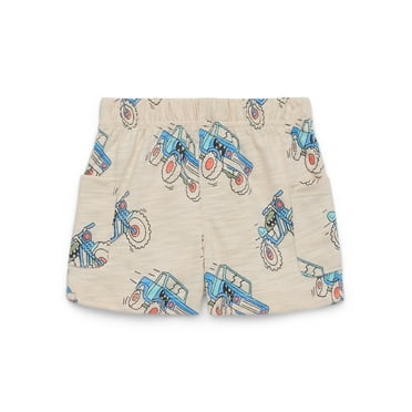 Garanimals Baby Boys Slub Jersey Shorts with Patch Pockets, Sizes 0-24M