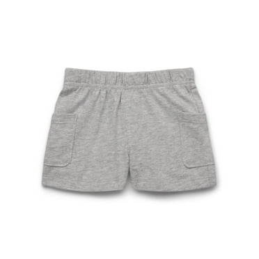 Garanimals Baby Boys Slub Jersey Shorts with Patch Pockets, Sizes 0-24M