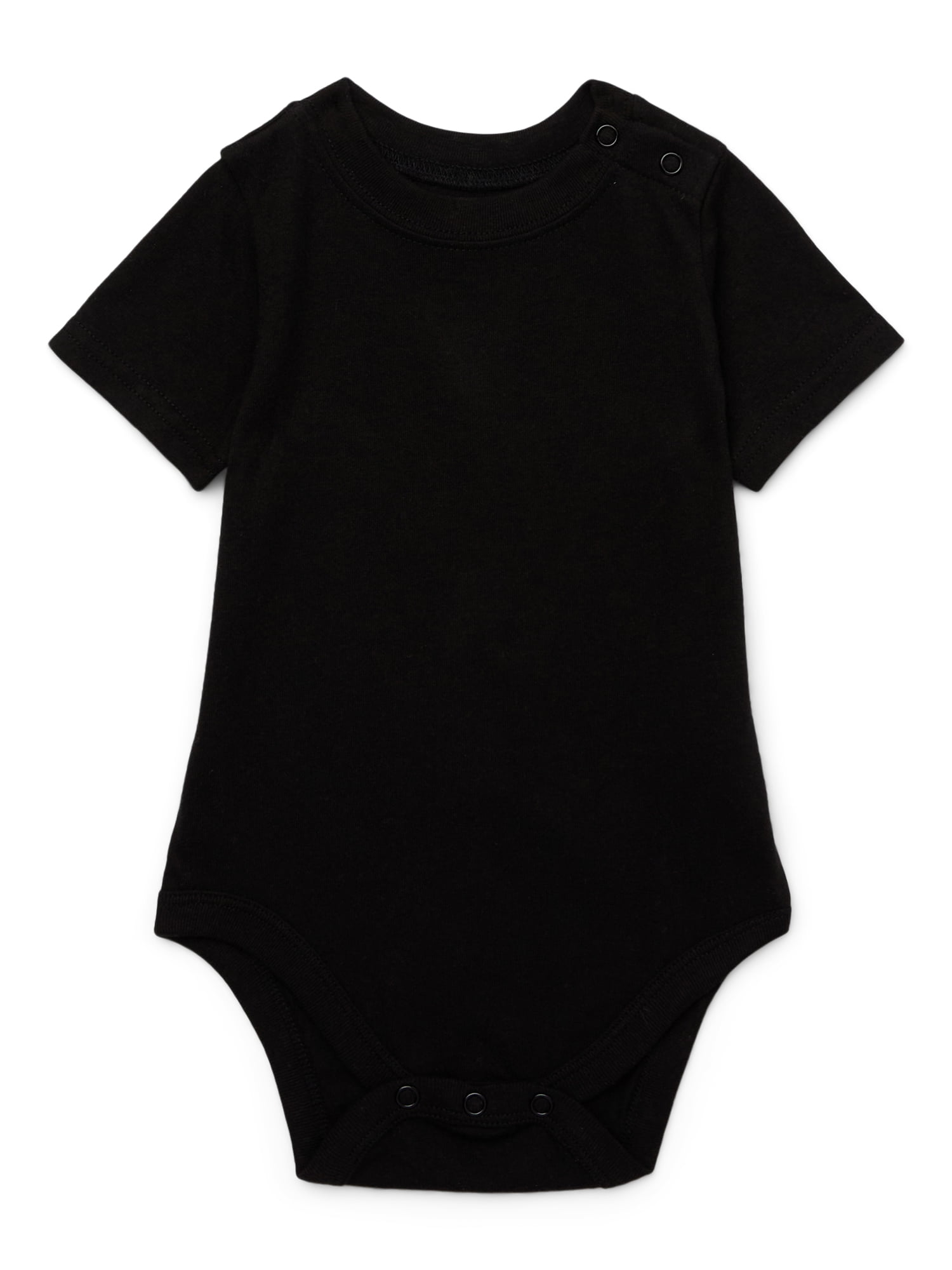 Garanimals Baby Boy Short Sleeve Solid Bodysuit, Sizes 024 Months