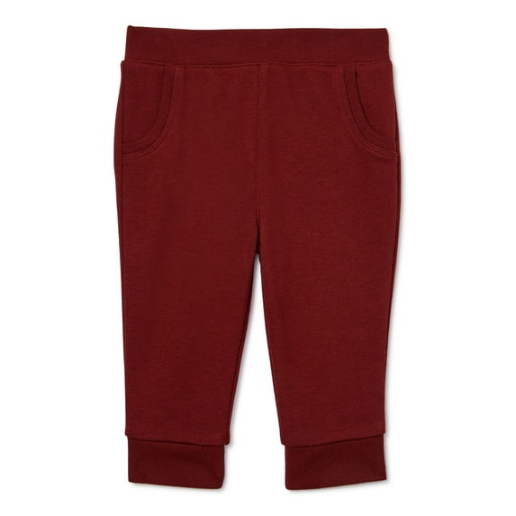 Garanimals Baby Boys Solid Terry Joggers, Sizes 0/3M-24M