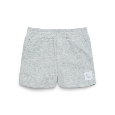 Garanimals Baby French Terry Solid Shorts, Sizes 0-24 Months