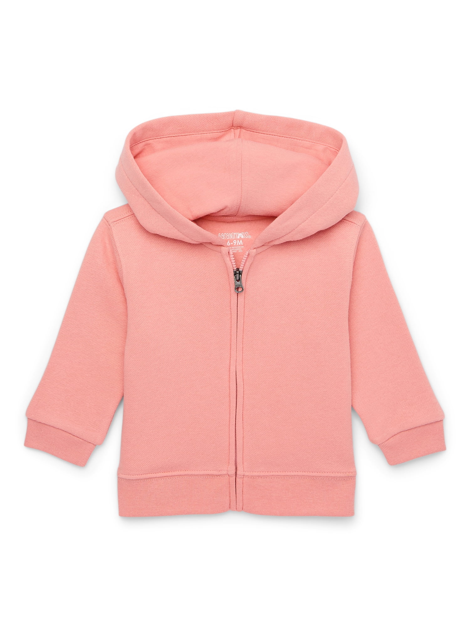 Baby Girl Colorful Animal Print Pattern Crewneck Hoodie