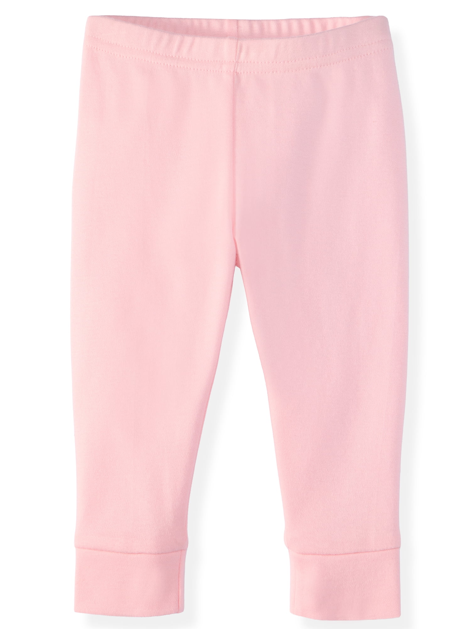 Garanimals Newborn & Baby Girl Cotton Solid Joggers, Sizes 0 - 24M