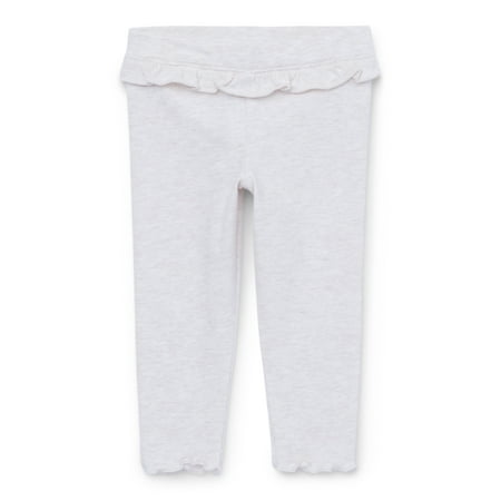 Garanimals Baby Girl Flutter Jersey Legging, Sizes 0-24 Months