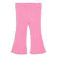 thumbnail image 1 of Garanimals Baby Girl Hacci Rib Flare Leggings, Sizes 0-24 Months, 1 of 4