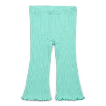 Garanimals Baby Girl Hacci Rib Flare Leggings, Sizes 0-24 Months