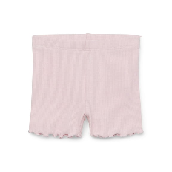 Garanimals Baby Girl Lettuce Hem Biker Shorts, Sizes 0-24 Months
