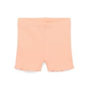 Garanimals Baby Girl Lettuce Hem Biker Shorts, Sizes 0-24 Months