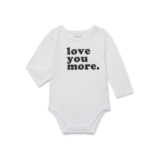 Garanimals Baby Girl Short Sleeve Graphic Bodysuit, Sizes 0/3M-24M 