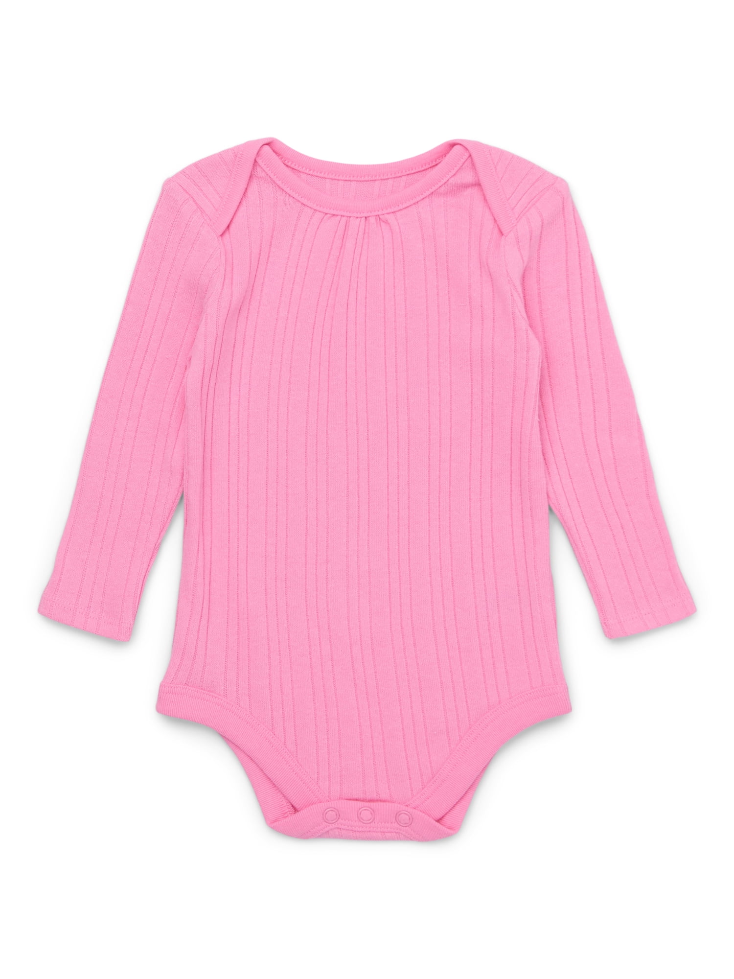 Baby Gi Long Sleeved Bodysuit with Grey Frill Collar main image 1