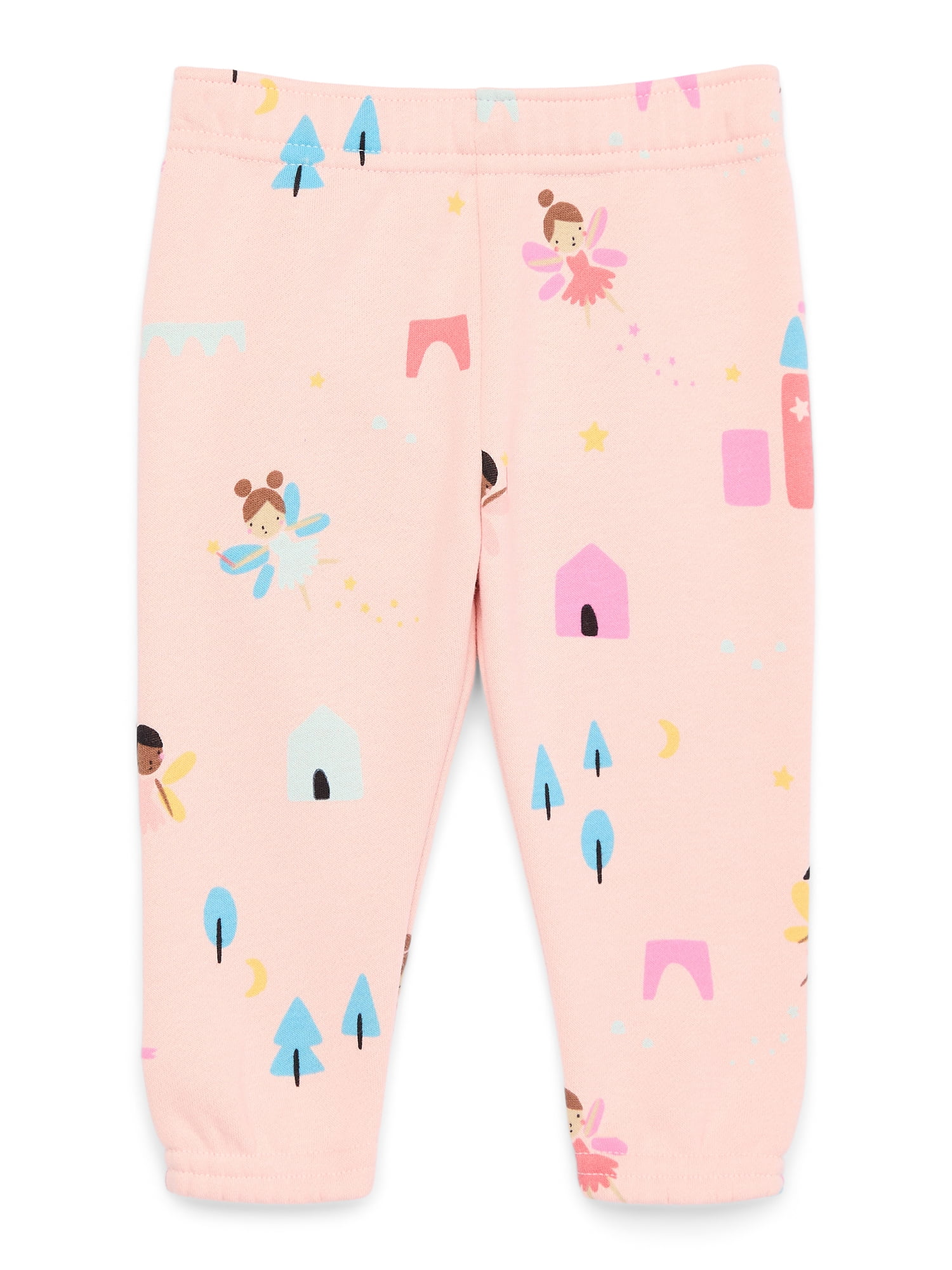 Babyhug Denim Full Length Washed Joggers with Stretch & Lion Print - Charcoal Grey