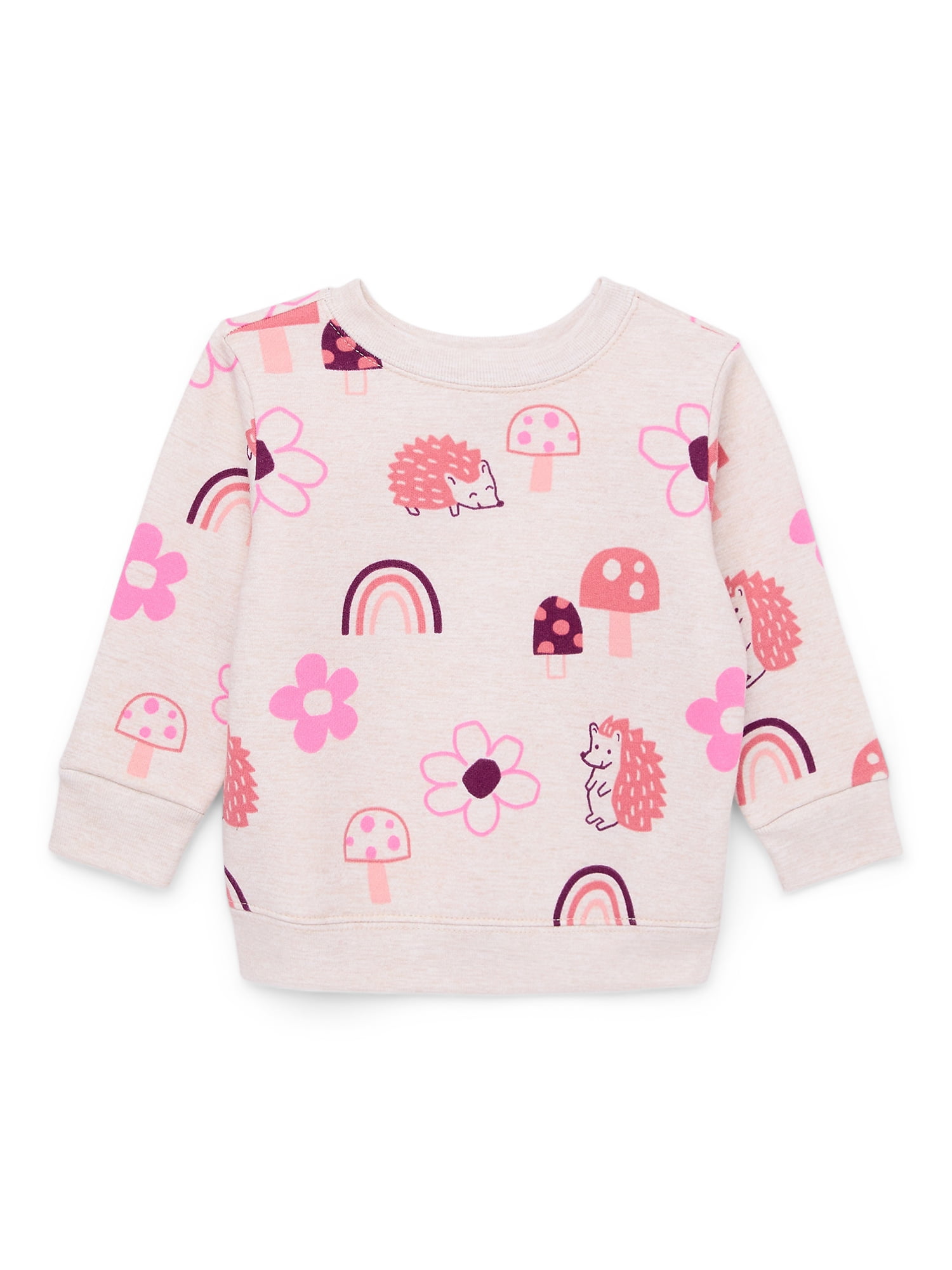 New Baby Girl Sweat Shirt With Hoddie In Fleece Stuff In Blue Color Design Heart From 6M To 4 Years main image 1