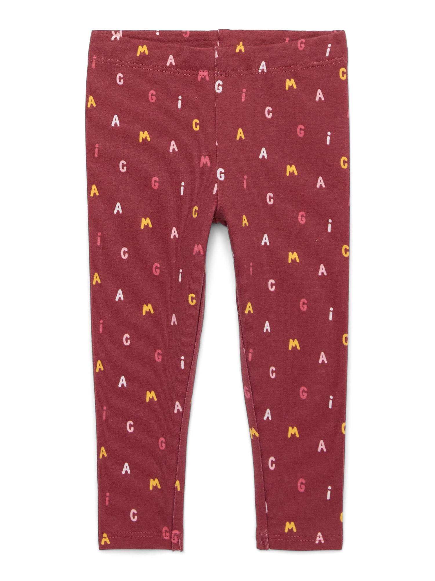 Garanimals Baby Girl Print Jersey Leggings, Sizes 0/3 Months-24 Months