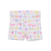 Garanimals Baby Girl Printed Jersey Bike Shorts, Sizes 0-24 Months