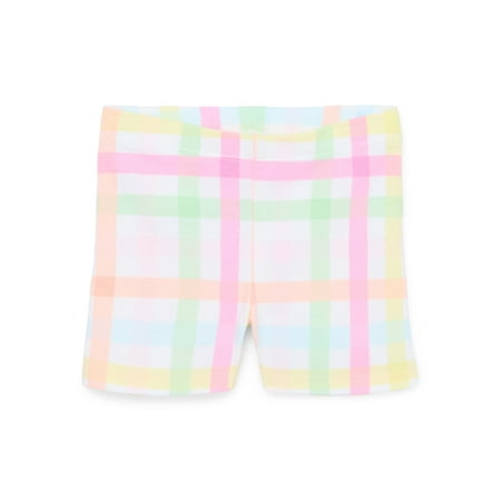 Garanimals Baby Girl Printed Jersey Bike Shorts, Sizes 0-24 Months