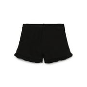 Garanimals Baby Girl Rib Ruffle Edge Shorts, Sizes 0-24 Months