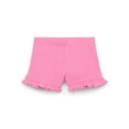 thumbnail image 1 of Garanimals Baby Girl Rib Ruffle Edge Shorts, Sizes 0-24 Months, 1 of 3