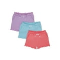 Garanimals Baby Girl Ruffle Shorts Multipack, 3Pack, Sizes 024 Months