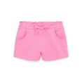 thumbnail image 1 of Garanimals Baby Girl Seersucker Paper Bag Waist Shorts with Pockets, Sizes 0-24 Months, 1 of 3