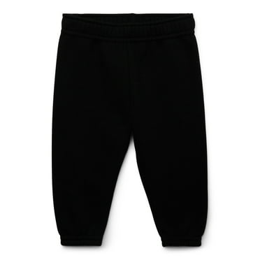 Garanimals Baby Girl Solid Fleece Joggers, Sizes 6-24 Months