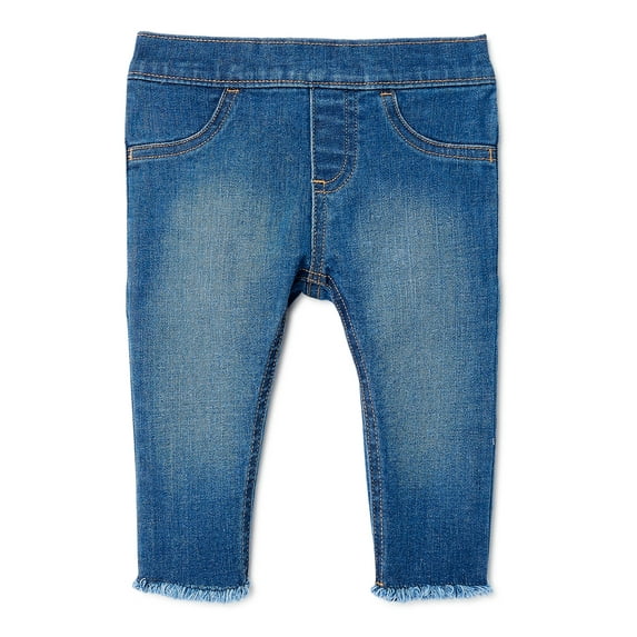 Garanimals Baby Girls Denim Pants, Sizes 0 Month - 24 Month