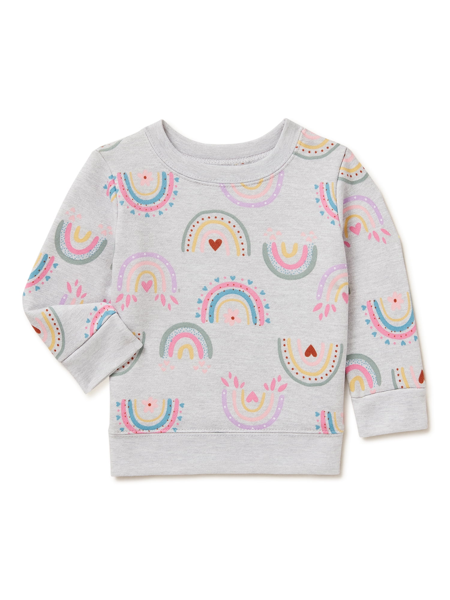 Garanimals Baby Girls Print Fleece Top, Sizes 69 Months24 Months
