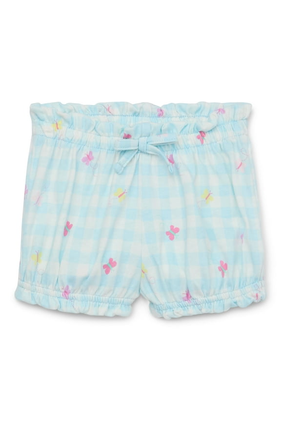 Baby Girl Print Ruffle Bubble Shorts, Sizes 0-24 Months
