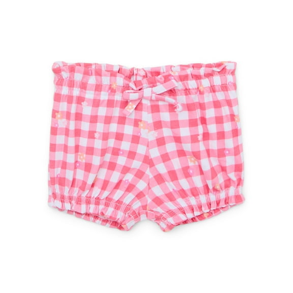 Garanimals Baby Girl Print Ruffle Bubble Shorts, Sizes 0-24 Months