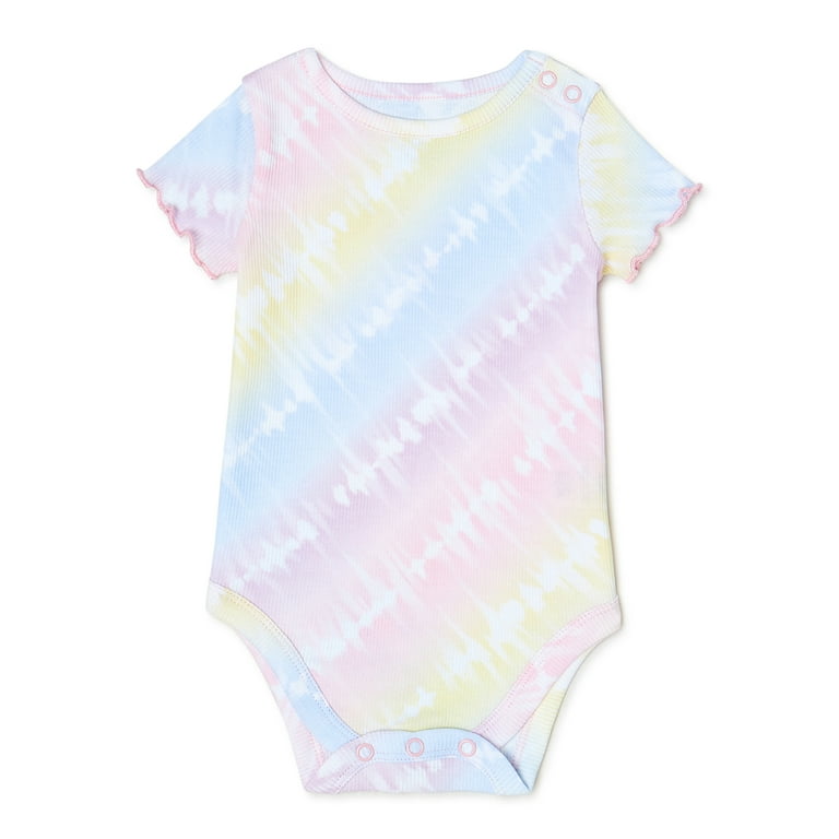 Garanimals Baby Girl Short Sleeve Print Dress, Sizes 0-24 Months 