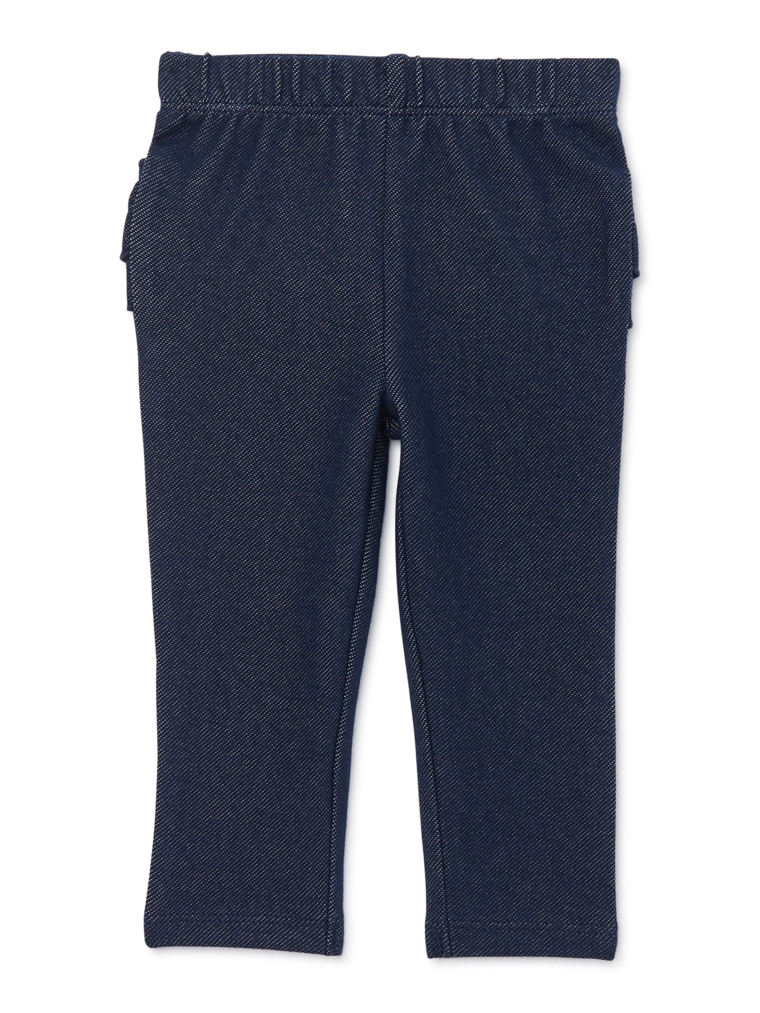 Garanimals Baby Girls' Solid Leggings with Ruffles, Sizes 0/3M 24M