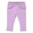 thumbnail image 1 of Garanimals Baby Girls’ Twill Pants, 1 of 3