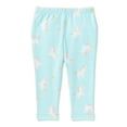 thumbnail image 1 of Garanimals Baby Girls' Unicorn Ruffle Leggings, 1 of 3