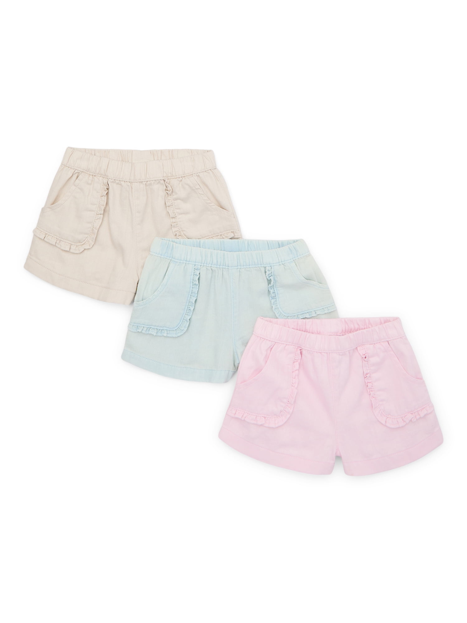 Choose 3 Pack Girls Under Dress Bike Shorts For School