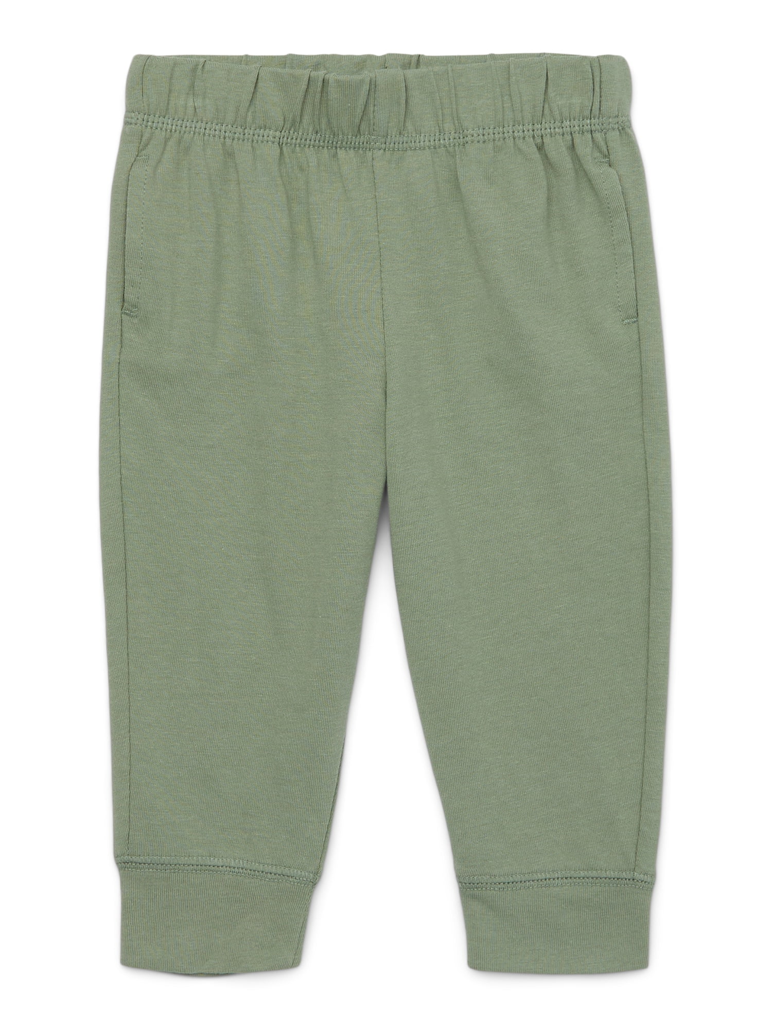 Garanimals Baby Jersey Solid Joggers, Sizes 0-24 Months