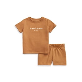 Garanimals Baby Boy Short Sleeve Mix and Match Outfit Kid-Pack, - Main Image