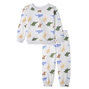 Garanimals Baby & Toddler Boys Fleece Outfit Set, Sweatshirt & Sweatpants, Sizes 0-6T