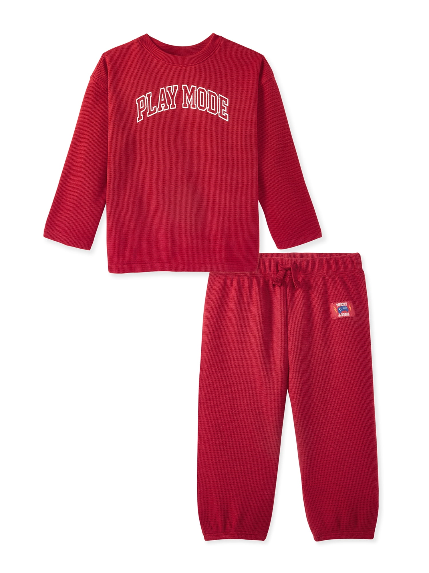Garanimals Baby & Toddler Boy Outfit Set, Waffle Knit Thermal, Sizes 0-6T