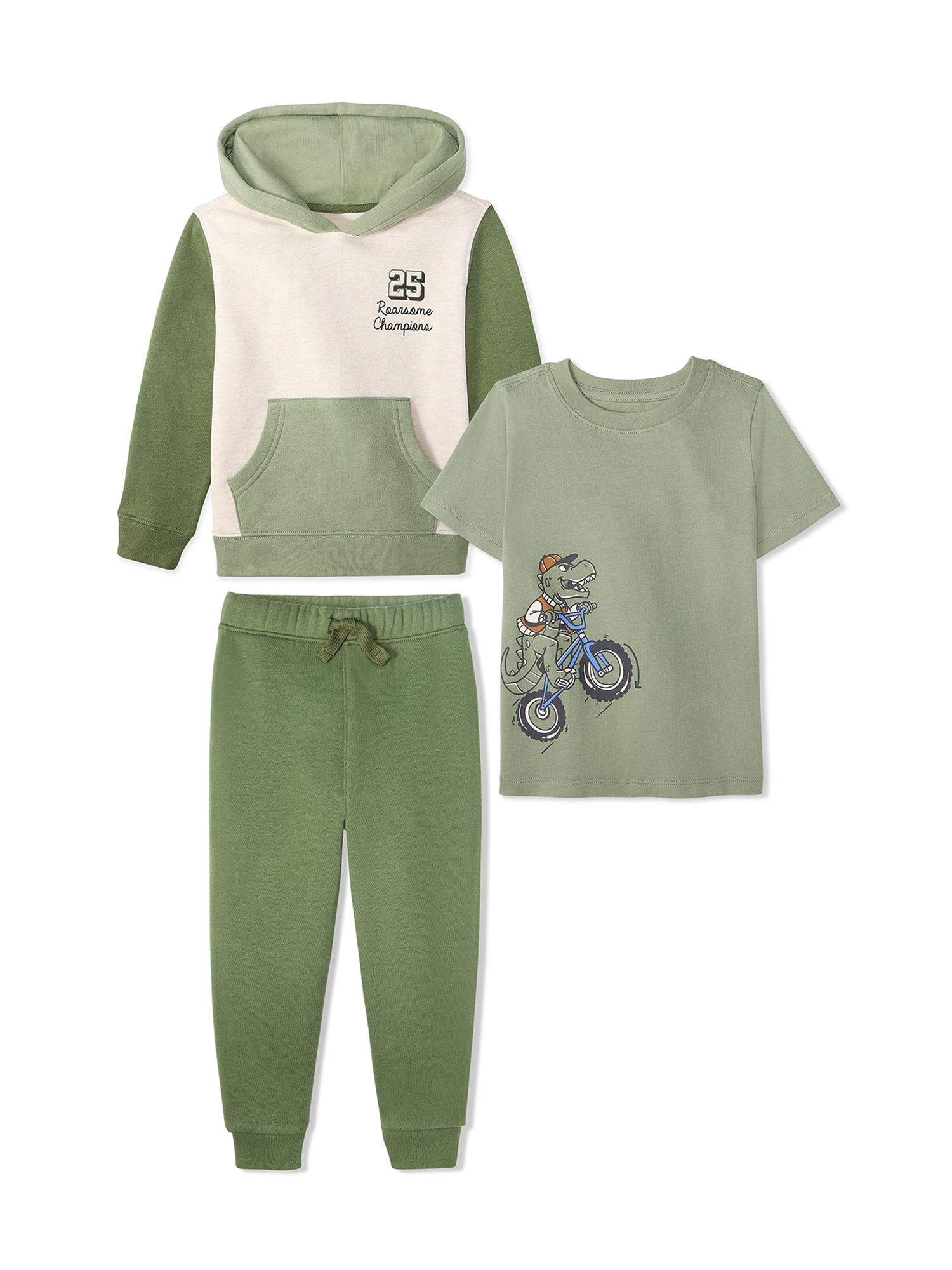 Garanimals Baby & Toddler Boy 3-Piece Outfit Set, Sizes 0-6T