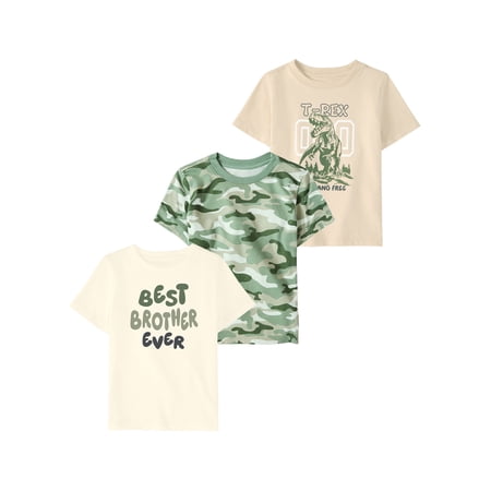 Garanimals Baby & Toddler Boys Shirts, Single & 3-Pack, Sizes 0-6T